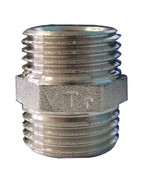 Nipple brass 1/2 symmetric
